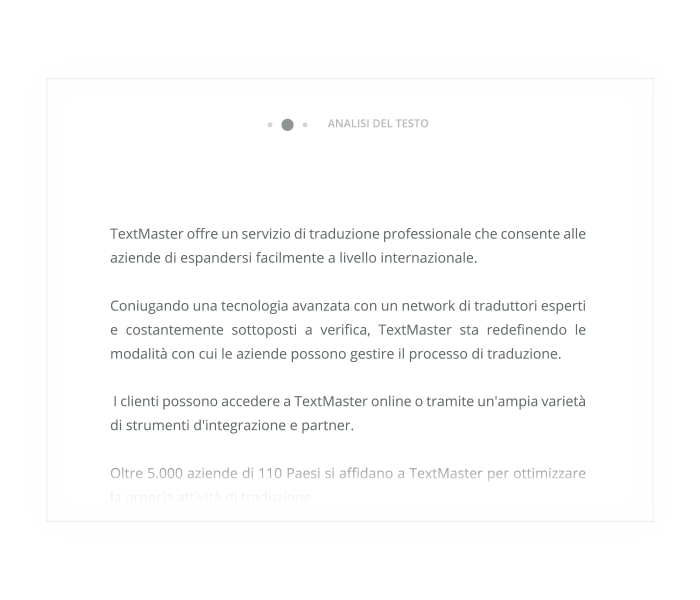 Memoria di Traduzione in Tempo Reale